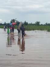 flooding of ,lower part of lake victoria