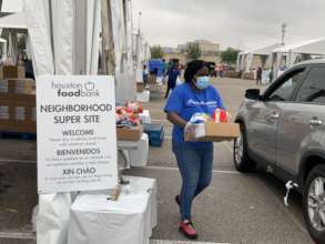 NRG distribution with Houston ISD.
