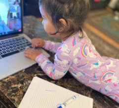 You helped children transition to virtual school