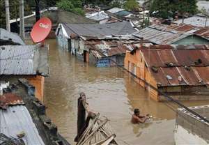 Flooding in Haiti