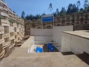 Completed water well in Tetiticha Woreda,