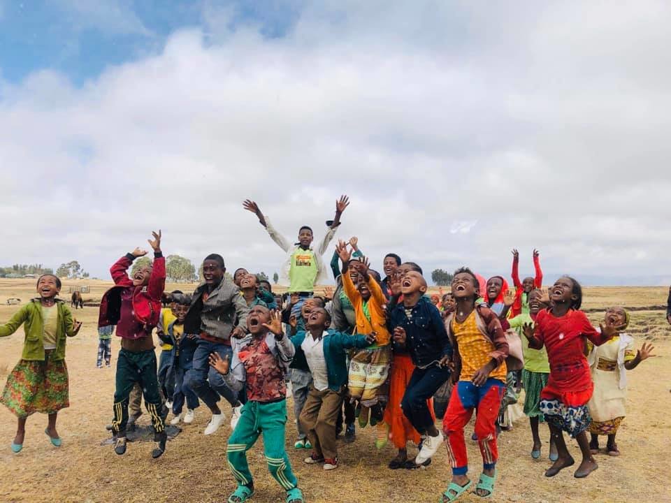 Kids over excitement during drilling process