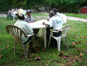 sharing in small group and planing together