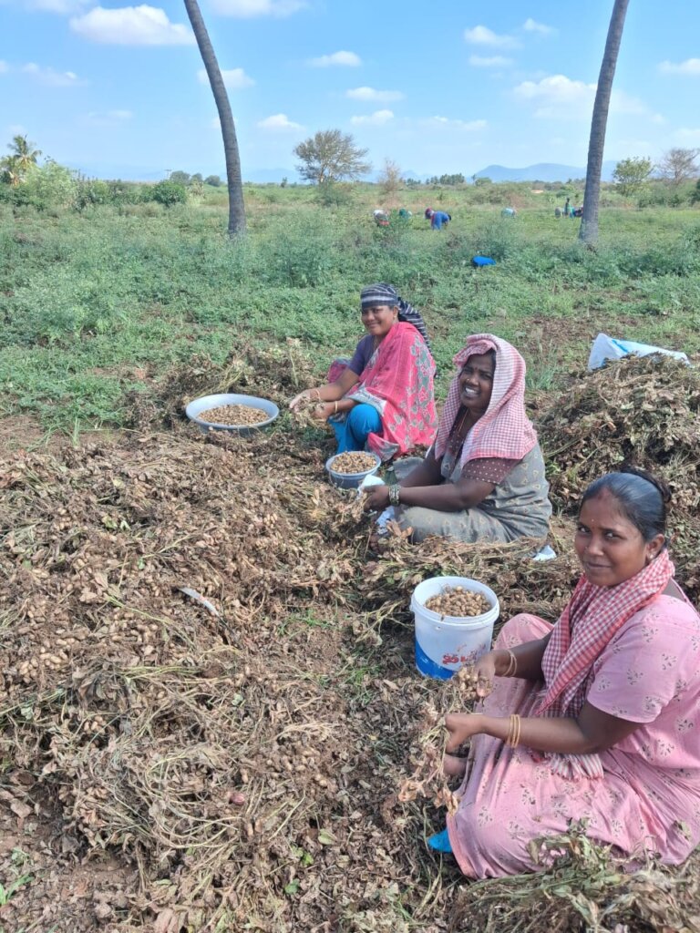 That happy faces on producing their own food