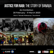 Banaba Exhibit Announcement