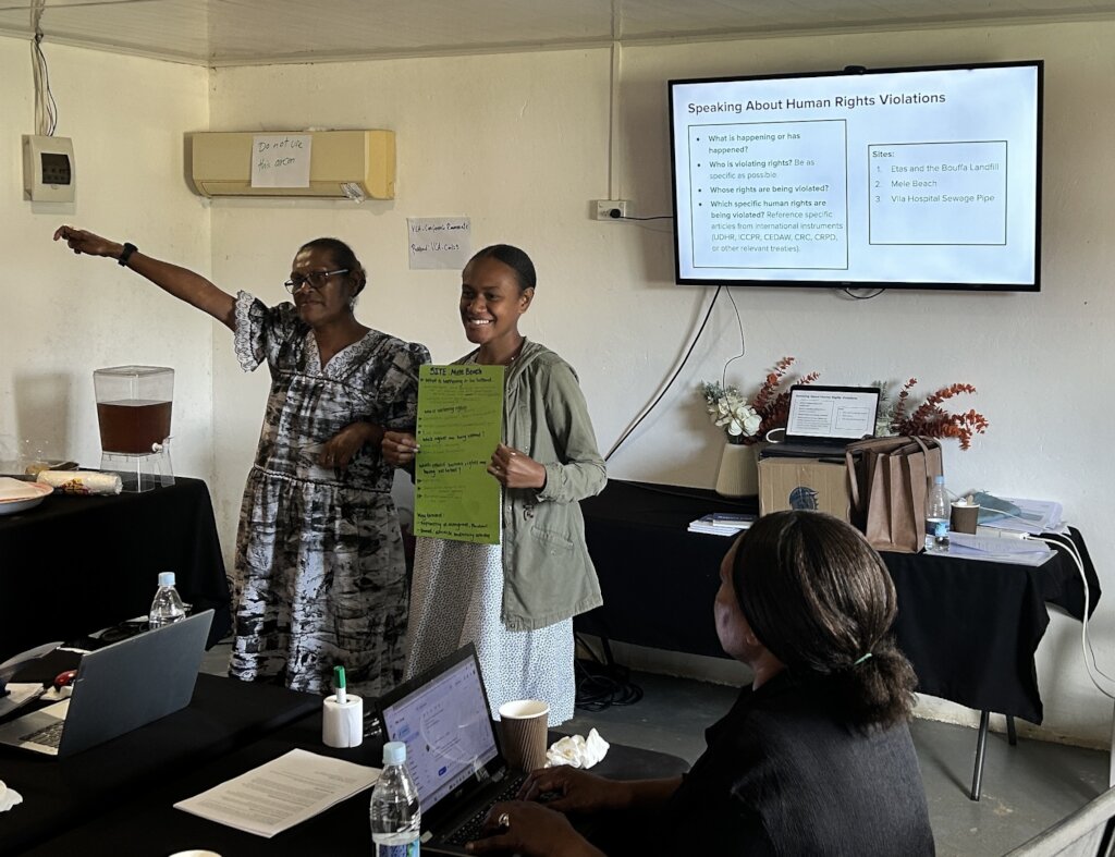 Practicing how to document human rights violations