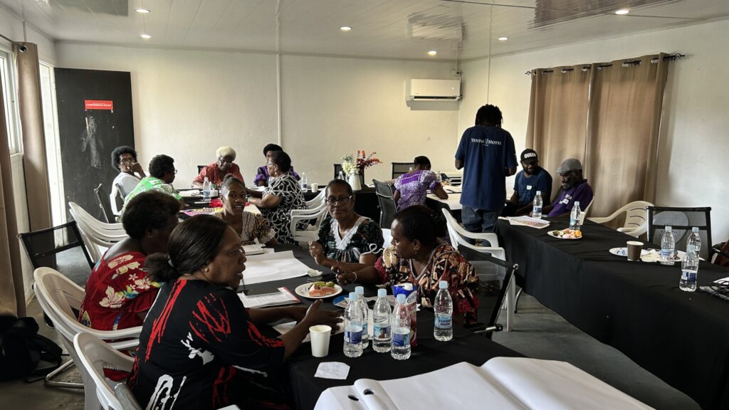 Group work at the Human Rights Defenders Training