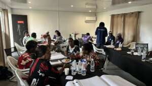 Group work at the Human Rights Defenders Training