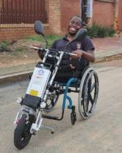 2nd E-Trike Wheelchair Recipient