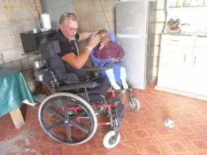 Wheelchair donation and home rehabilitation
