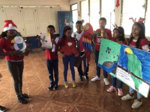 Jr. Rangers share art during Parrot Festival