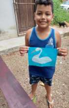 An art piece by one of our junior rangers