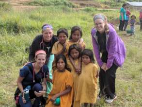 Nurses With Village Children