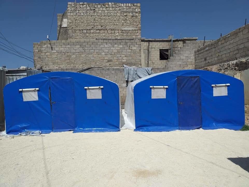 COVID19 infection prevention campaign in Syria