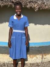 Nurse Winifred at Agwata Clinic