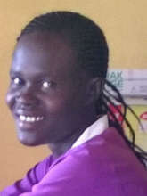 Nursing Assistant Beatrice at the Agwata clinic