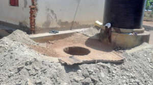 Water Well Being Dug at Clinic - March 2024