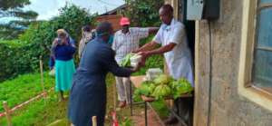 Sharing food with the community