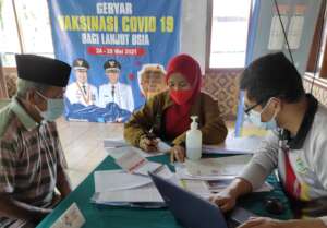 Registration for the vaccine