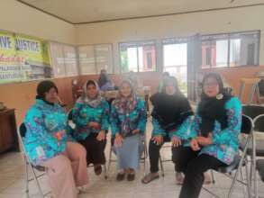 The kader in their beautiful uniforms