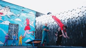 Performance at the Museum of Street Art