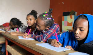 Our students stay in school when mom works.