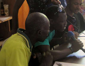 We're using radio to reach isolated communities.
