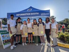 Saturday Farmers Market Visitor Count Day team