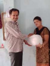 Ration kit at doorstep