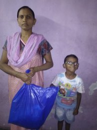 Stop Hunger; Ration kit support to 500 families