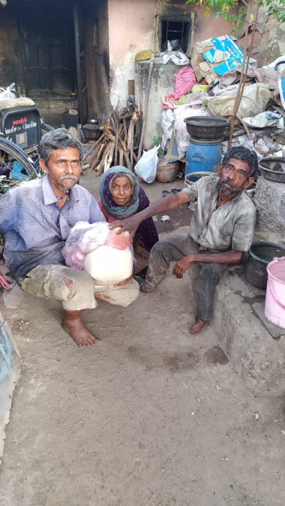 Stop Hunger; Ration kit support to 500 families