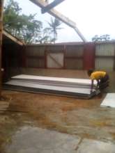 storage of the materials