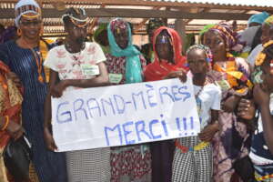 Girls are thankful for the support of grandmothers
