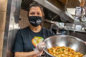 Karina of Pao De Queijo in Astoria, NY