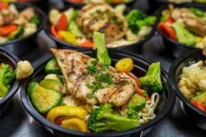 Nutritious restaurant-prepared meal