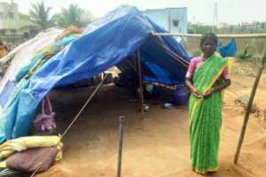Migrant dalit family