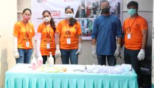 Team IDF during COVID 19 awareness session