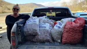 Potato seed donations in NC ready for distribution