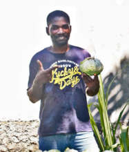 Junel with cabbage