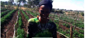 Buzunesh, farmer and mother, in Ethiopia