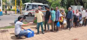 Manna Feeding to the Poor at Panjim