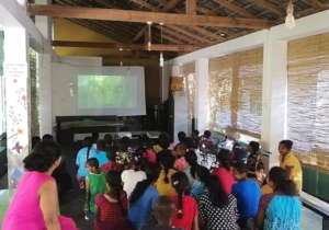 Movie day at Cotagala School