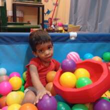 Fun in the ball pool