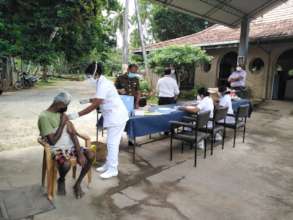 Vaccinations at Anandapura Farm