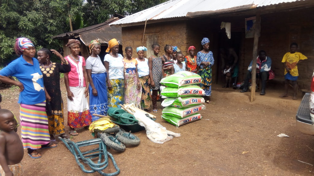 SUPPORT TO 50 WIDOWS TO FIGHT HUNGER IN SINKUNIA.