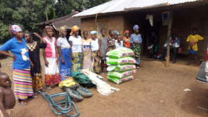 SUPPORT TO 50 WIDOWS TO FIGHT HUNGER IN SINKUNIA.