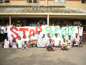 Stop Climate Change Banner