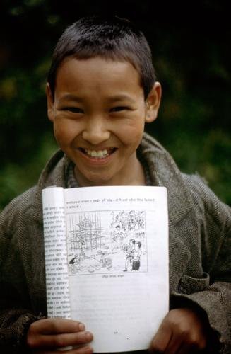 Library program for children in Cambodia