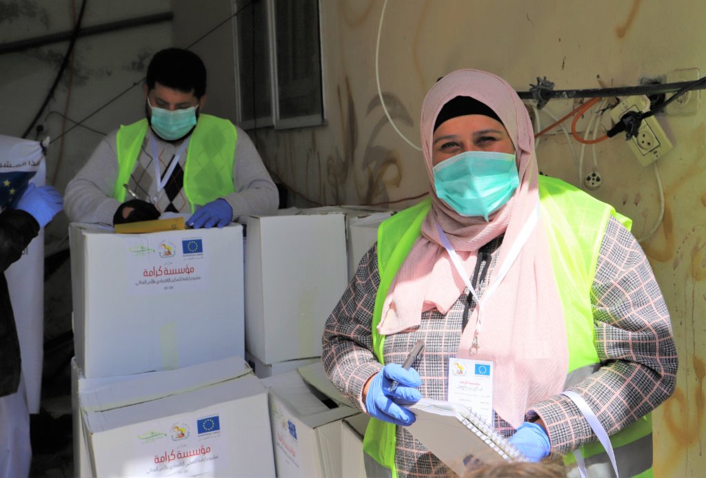 Solidarity with Palestinians fight against COVID19