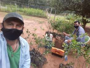 Student's from the Belen Agricultural School